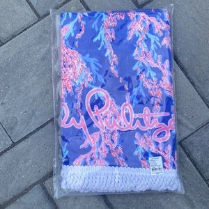 NWT Lilly Pulitzer Swim On Over Beach Towel